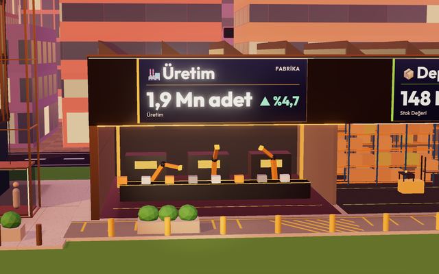 Genel Merkez yanındaki fabrika binası: Üretim ve Depo